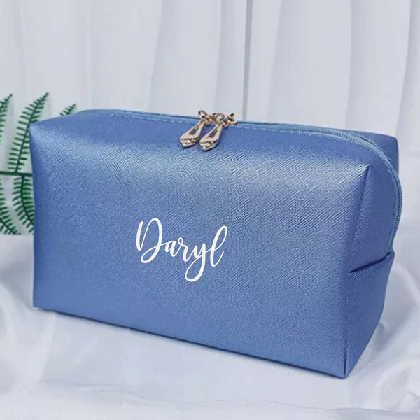 Personalised Pouch - Blue