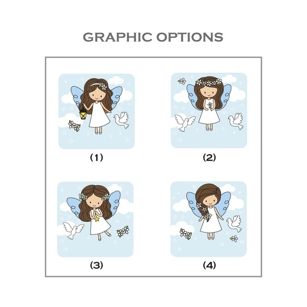 Personalised Coaster - Angels