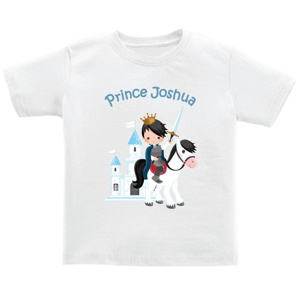 Personalised Kids Tee - Royal Prince