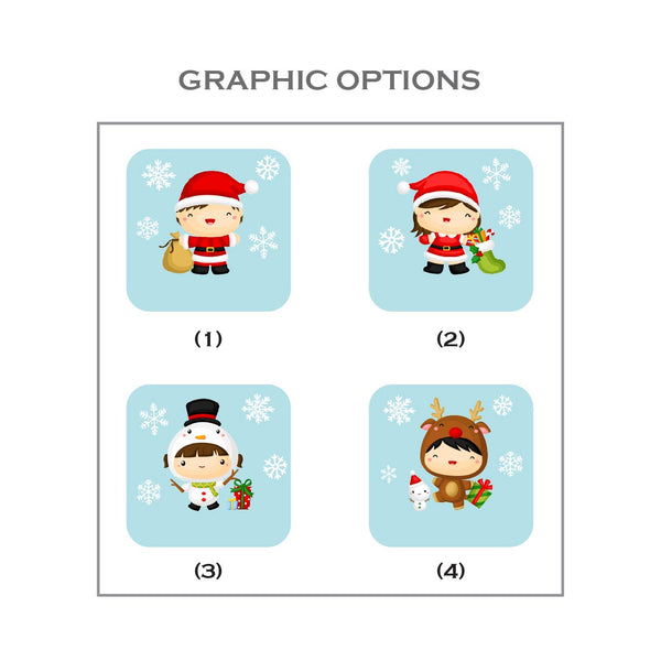 Personalised Coaster - Christmas Family