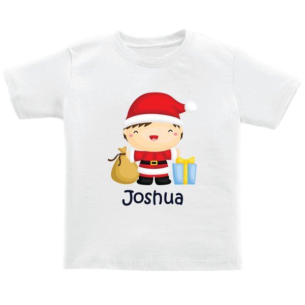 Personalised Kids Tee - Santa Baby Boy