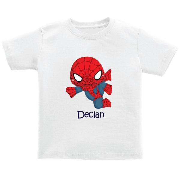 Personalised Kids Tee - Superhero Boy (8 Designs)