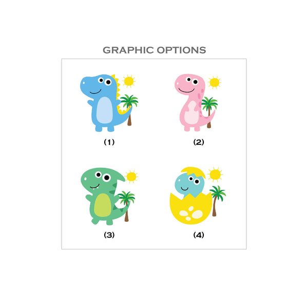 Personalised Family Tee Shirts - Dinosaur Clan
