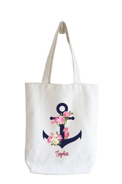 Personalised Tote Bag - Anchor