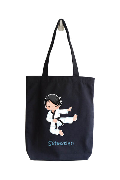 Personalised Tote Bag - Taekwondo Boy
