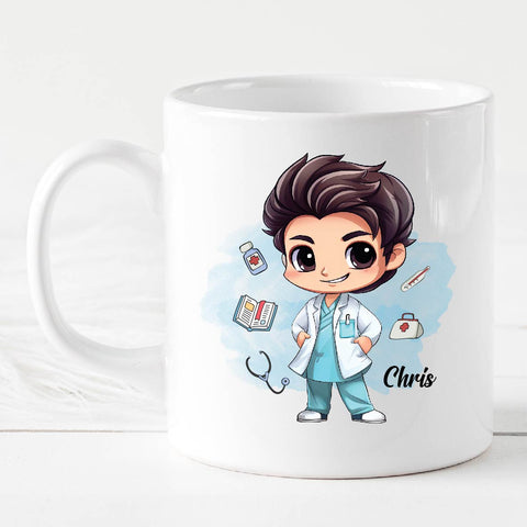Personalised Mug - Healthcare Male Nurse Doctor 1