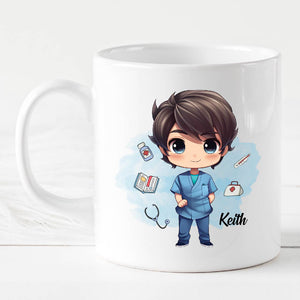 Personalised Mug - Healthcare Male Nurse Doctor 3
