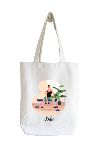 Personalised Tote Bag - Gym Bliss 1