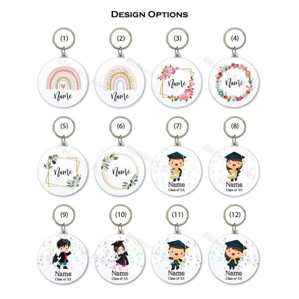 Personalised Keychain Bag Tag