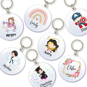 Personalised Keychain Bag Tag