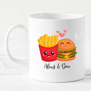 Personalised Mug - Valentine Fast Food