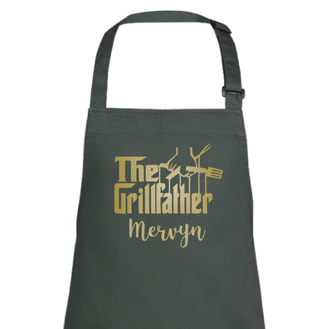 Personalised Apron - The Grillfather