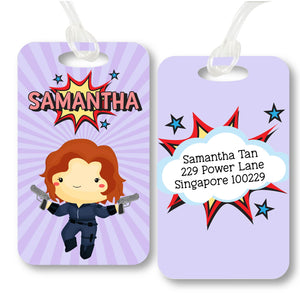 Personalised Bag Tag - Natasha Girl
