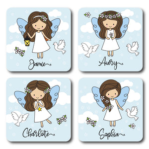 Personalised Coaster - Angels