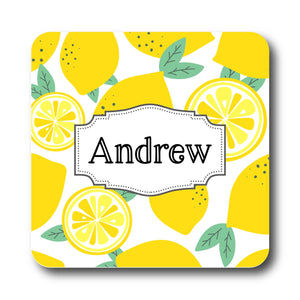 Personalised Coaster - Fresh Lemons