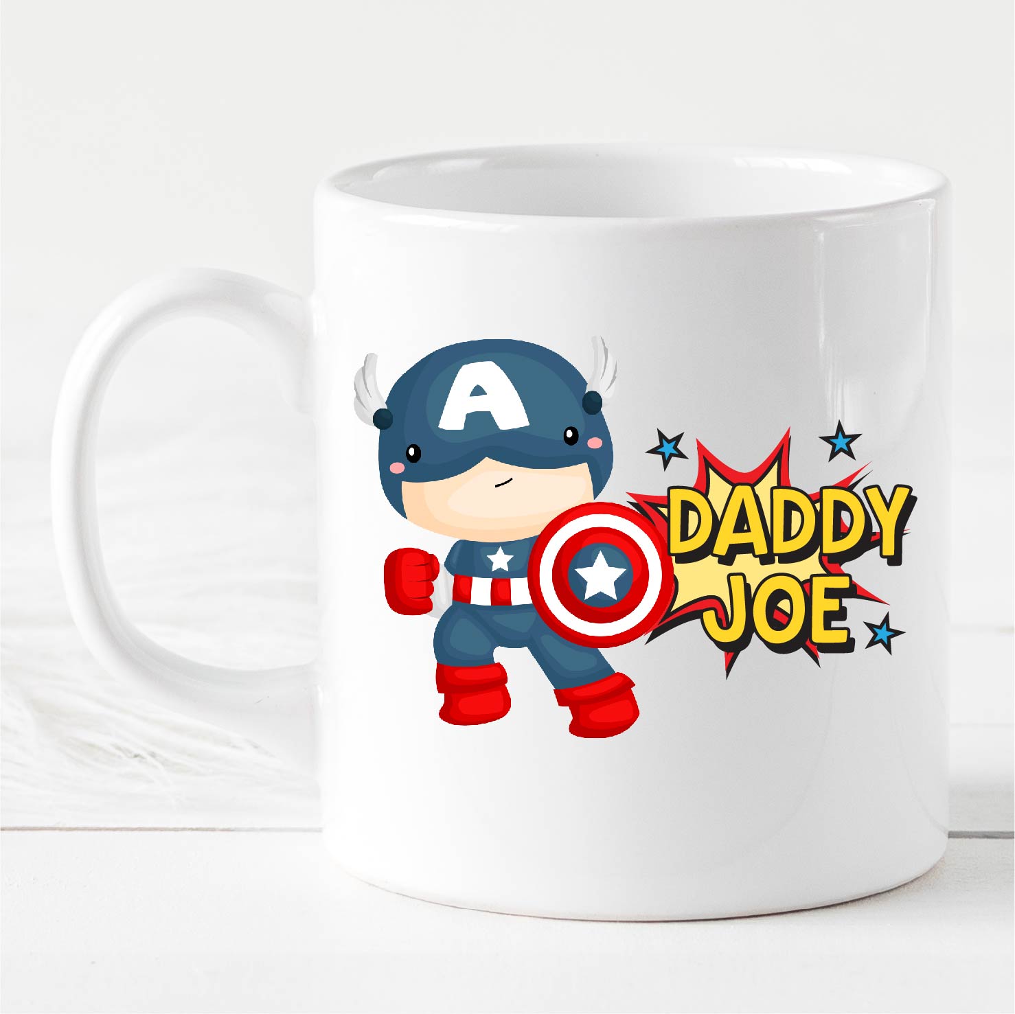 Personalised Mug - Captain Boy