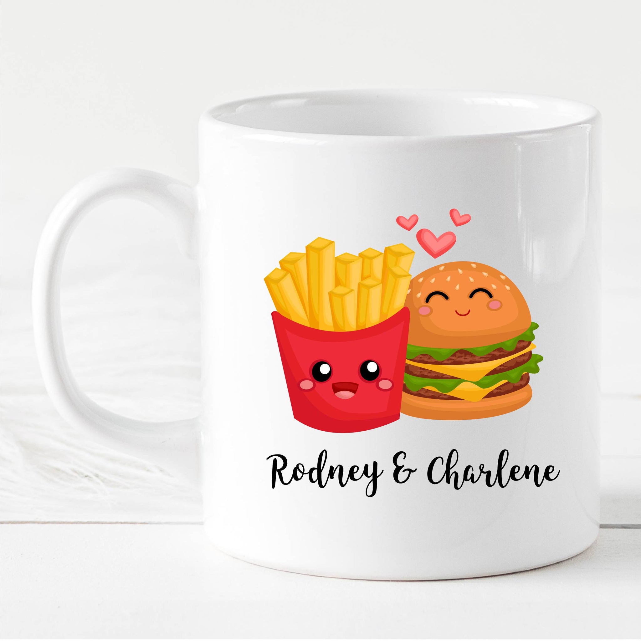 Personalised Mug - Valentine Fast Food