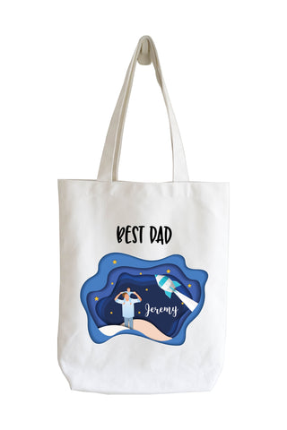 Personalised Tote Bag - Cosmo Dad