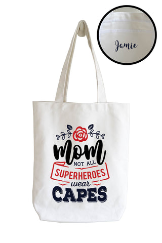 Personalised Tote Bag - Superhero Mom
