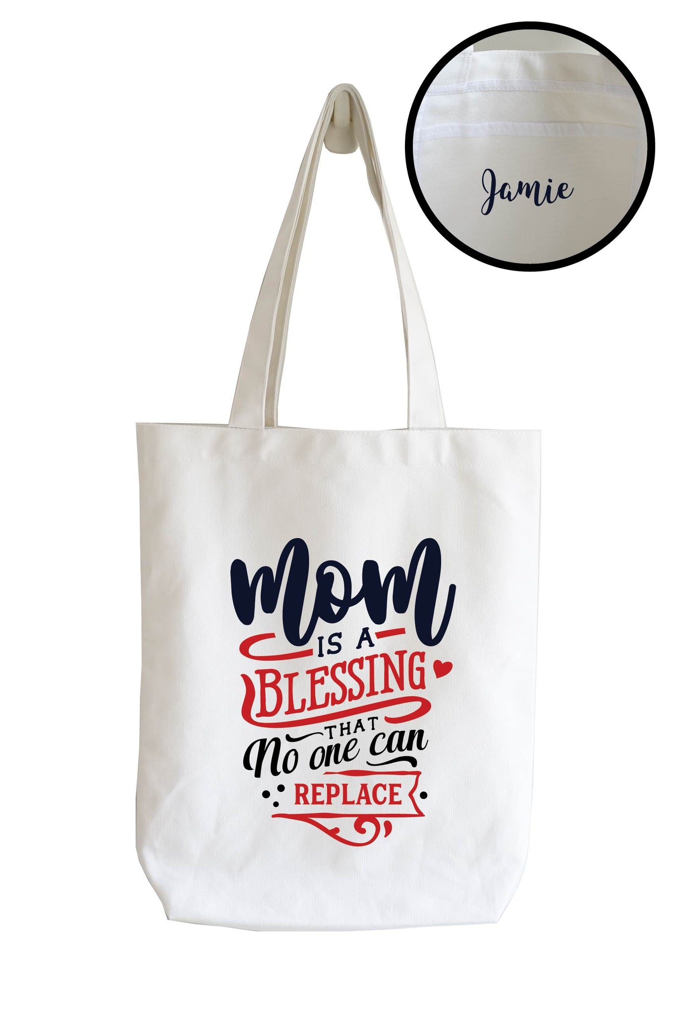 Personalised Tote Bag - Mom Is A Blessing