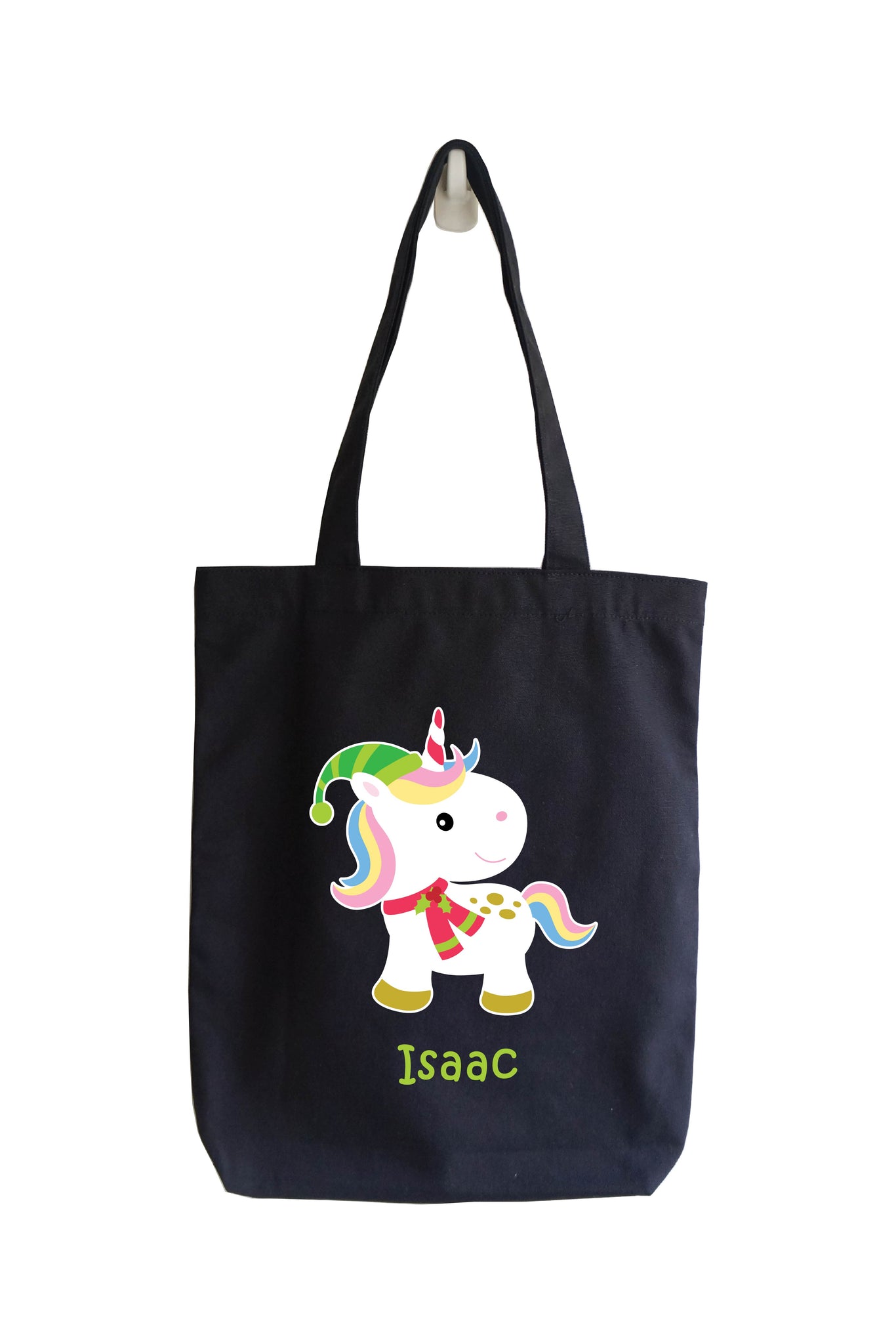 Personalised Tote Bag - Christmas Unicorn 2