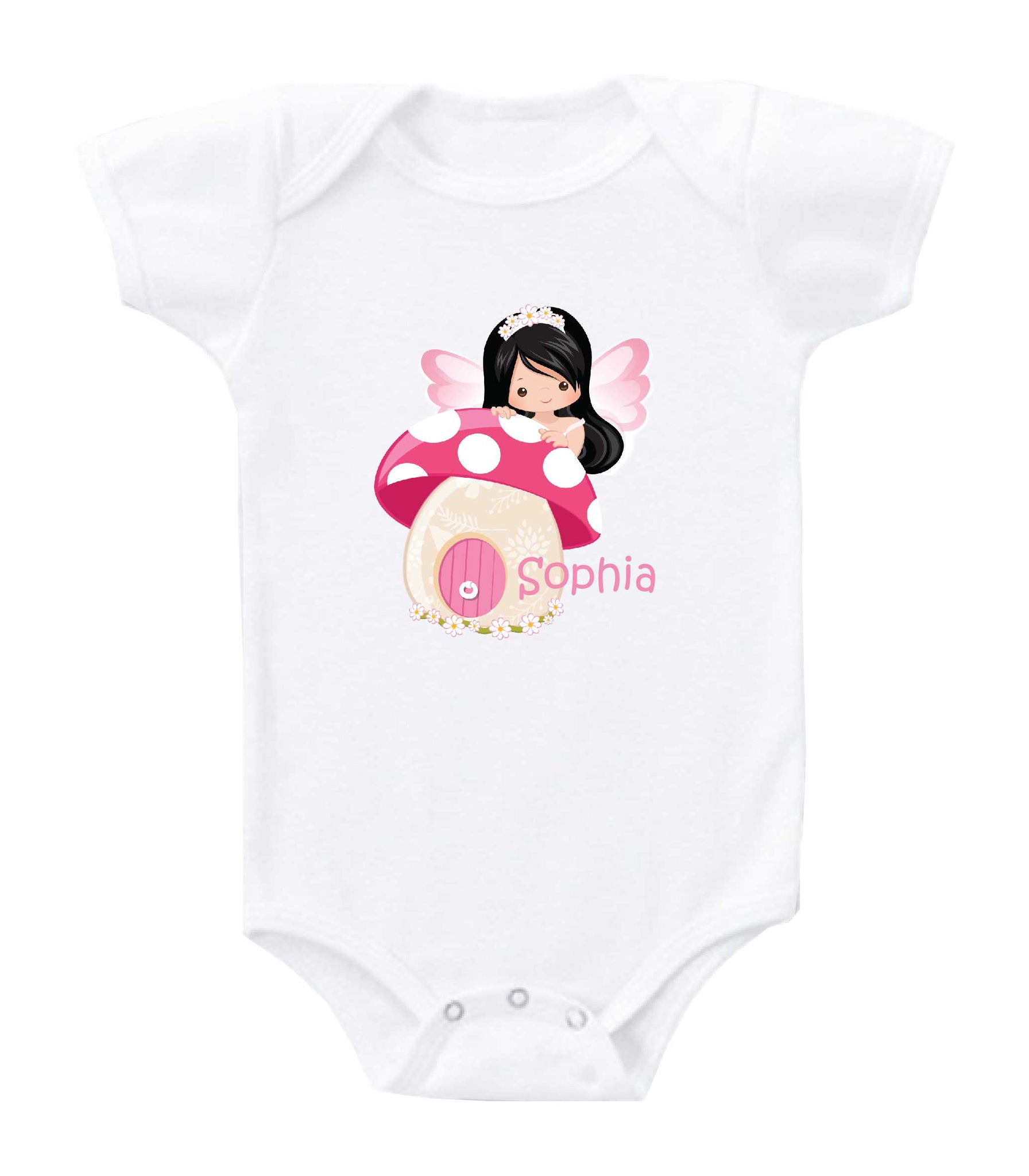Personalised Baby Onesie / Tee - Little Pink Fairy