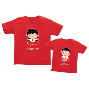 Personalised Family Tee Shirts - Local Heroes