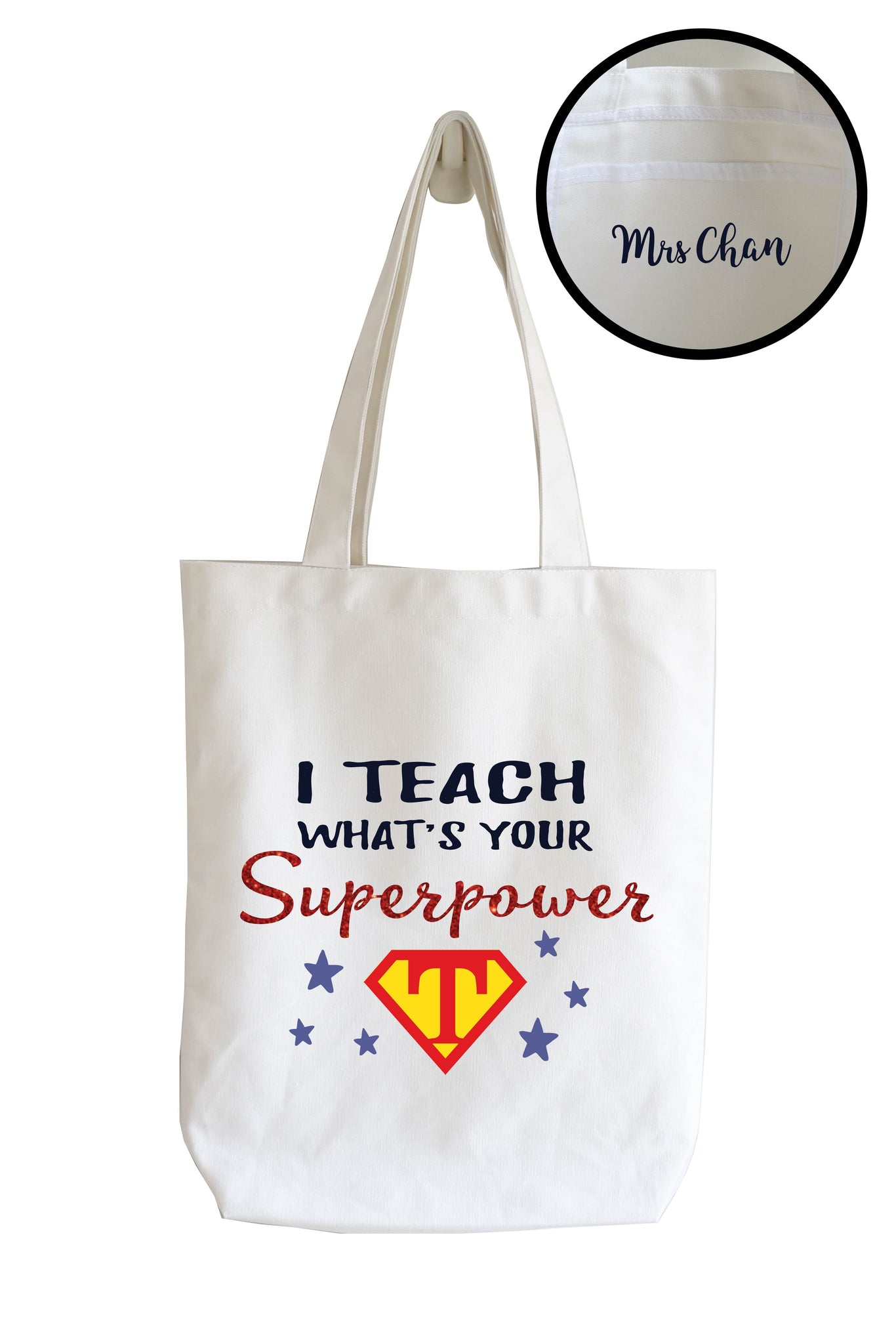 Personalised Tote Bag - Super Teacher